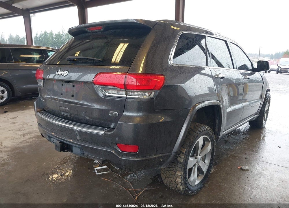 2014 JEEP GRAND CHEROKEE OVERLAND VIN: 1C4RJFCG9EC233297