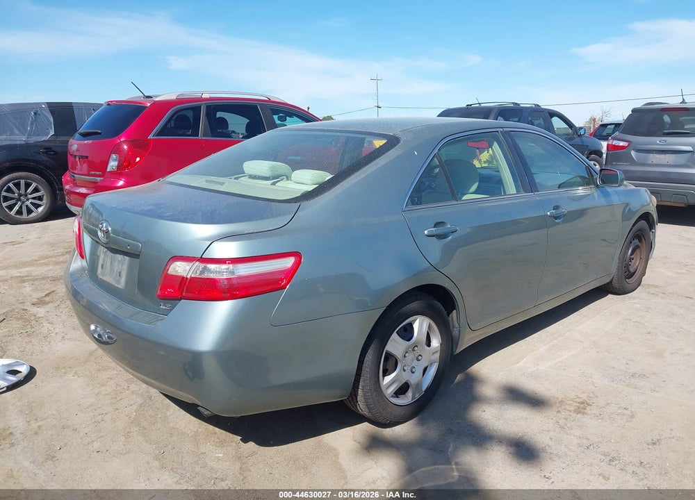 2007 TOYOTA CAMRY LE VIN: 4T1BE46K17U699471