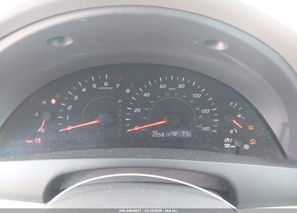 2007 TOYOTA CAMRY LE VIN: 4T1BE46K17U699471