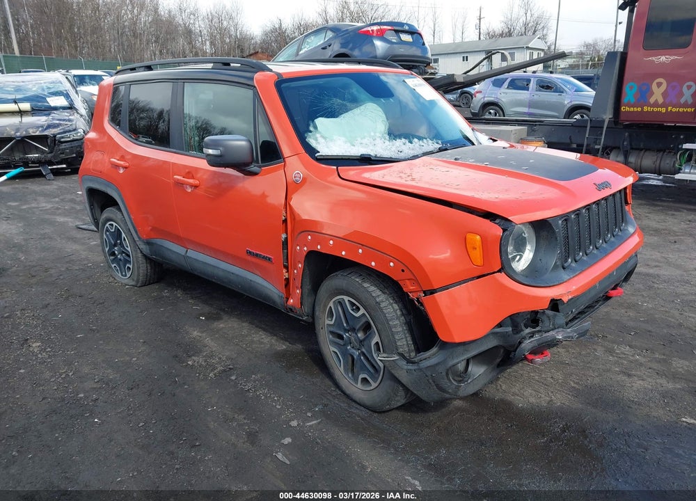 2016 JEEP RENEGADE TRAILHAWK VIN: ZACCJBCT7GPD66151