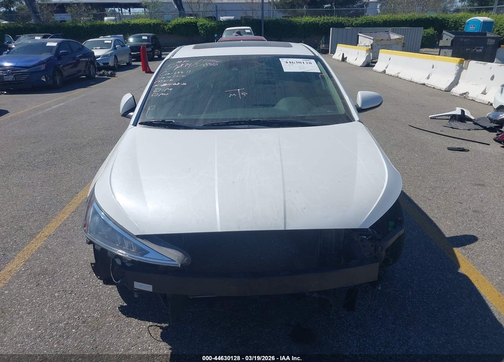2019 HYUNDAI ELANTRA VALUE EDITION VIN: 5NPD84LF8KH422038