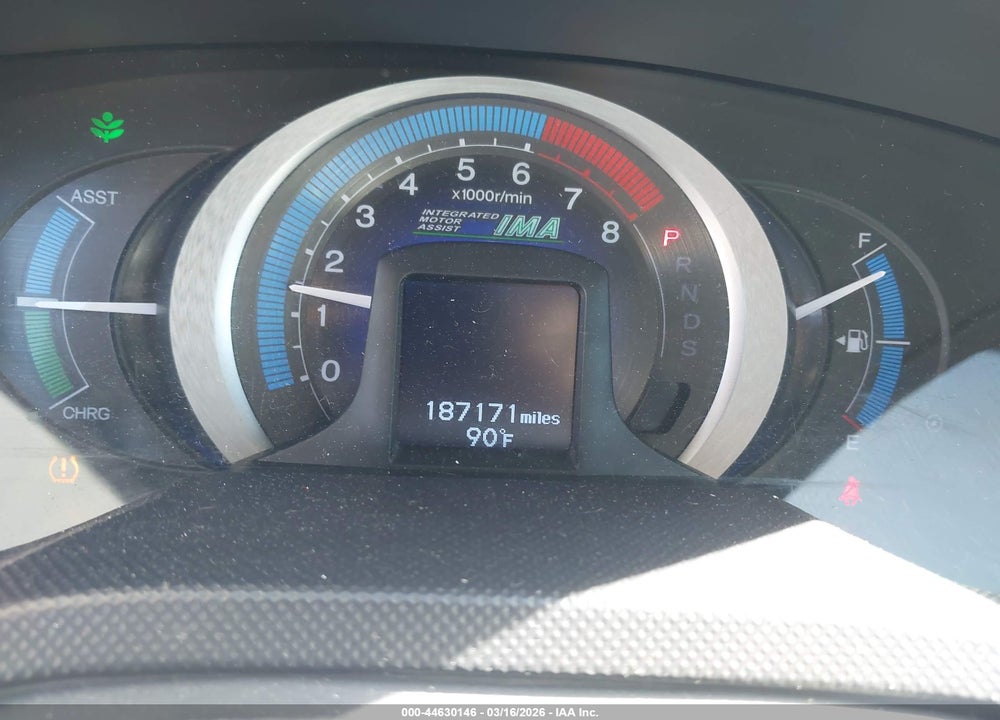 2010 HONDA INSIGHT EX VIN: JHMZE2H7XAS028530