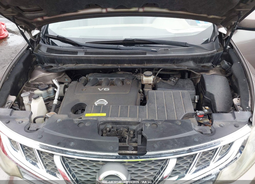 2013 NISSAN MURANO SL VIN: JN8AZ1MW8DW304148