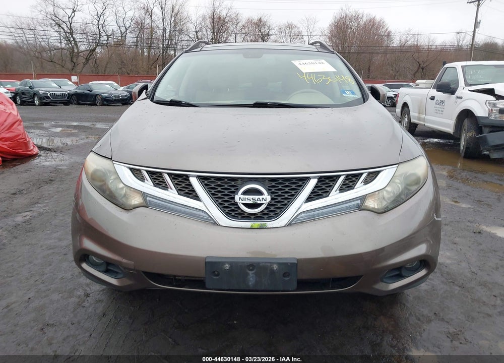 2013 NISSAN MURANO SL VIN: JN8AZ1MW8DW304148