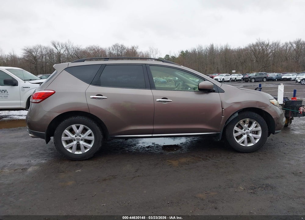 2013 NISSAN MURANO SL VIN: JN8AZ1MW8DW304148