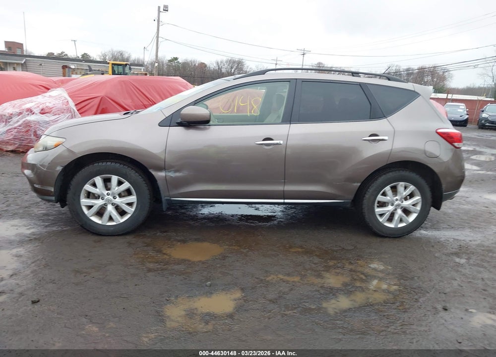 2013 NISSAN MURANO SL VIN: JN8AZ1MW8DW304148