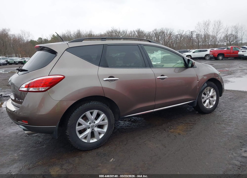 2013 NISSAN MURANO SL VIN: JN8AZ1MW8DW304148