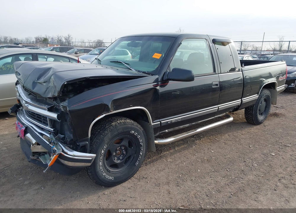 1997 CHEVROLET K1500 FLEETSIDE VIN: 2GCEK19R1V1262516