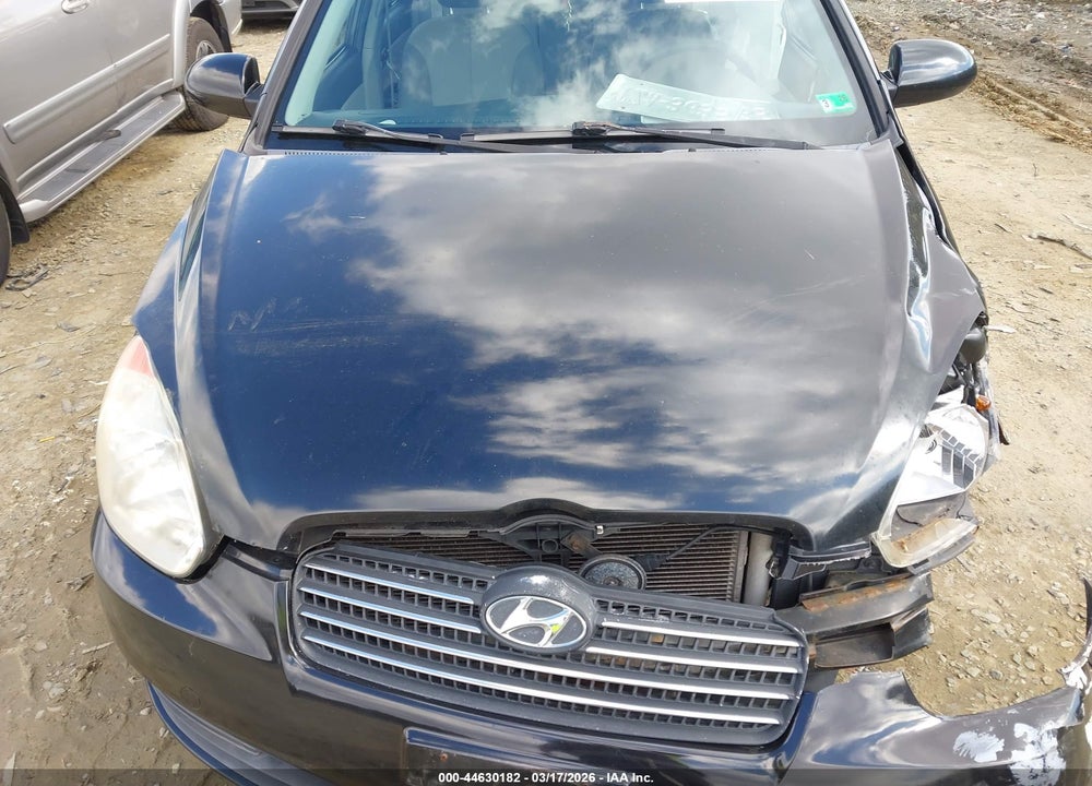 2007 HYUNDAI ACCENT GLS VIN: KMHCN46C37U087639