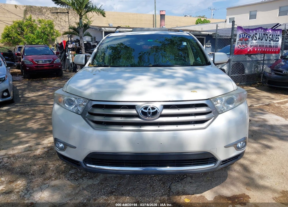 2013 TOYOTA HIGHLANDER SE V6 VIN: 5TDBK3EH6DS264393
