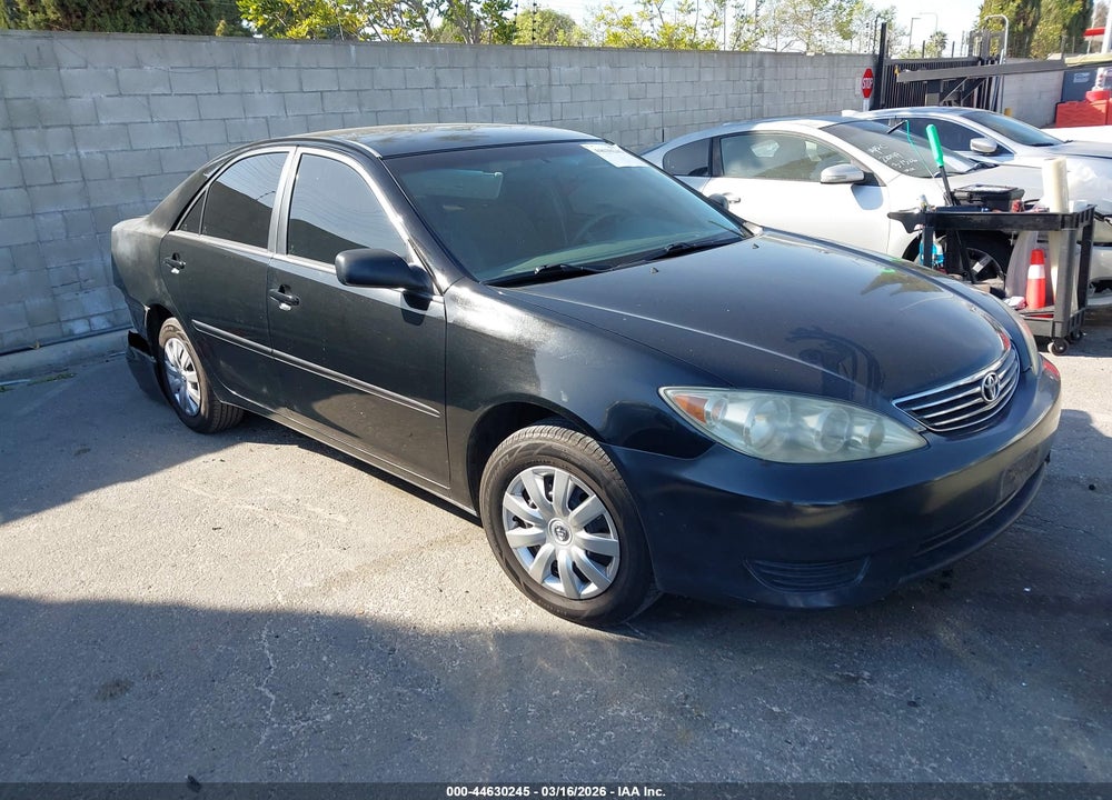 2005 TOYOTA CAMRY LE VIN: 4T1BE32K85U410888