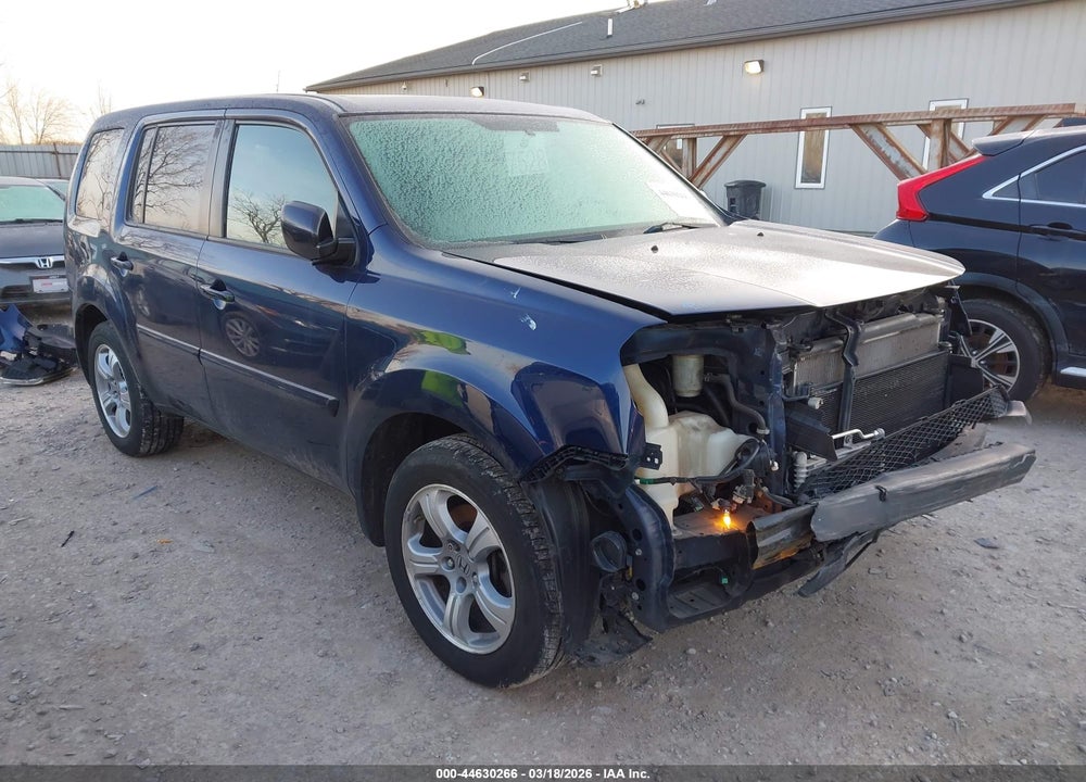 2015 HONDA PILOT EX-L VIN: 5FNYF4H68FB001702