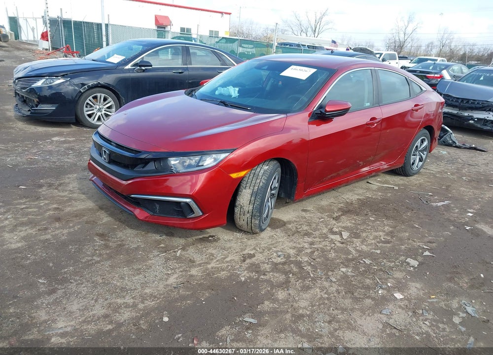 2020 HONDA CIVIC LX VIN: 2HGFC2F67LH561077