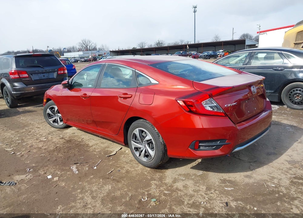 2020 HONDA CIVIC LX VIN: 2HGFC2F67LH561077