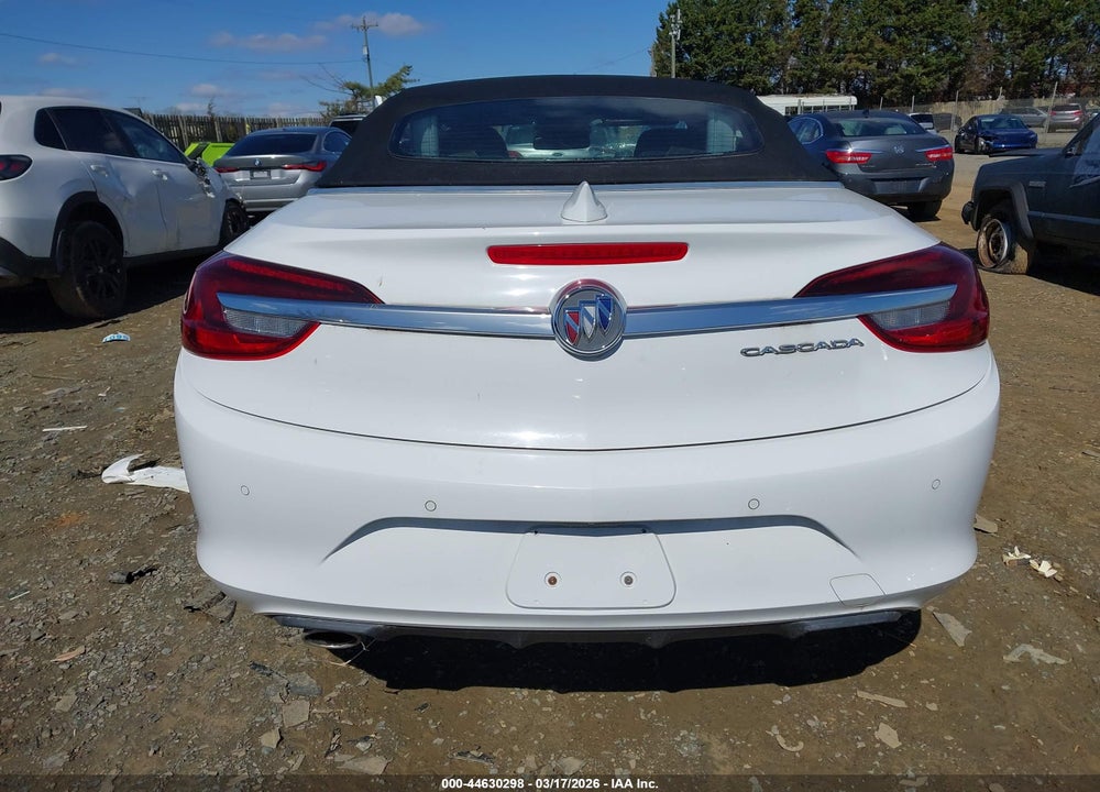 2019 BUICK CASCADA PR VIN: W04WH3N5XKG346005