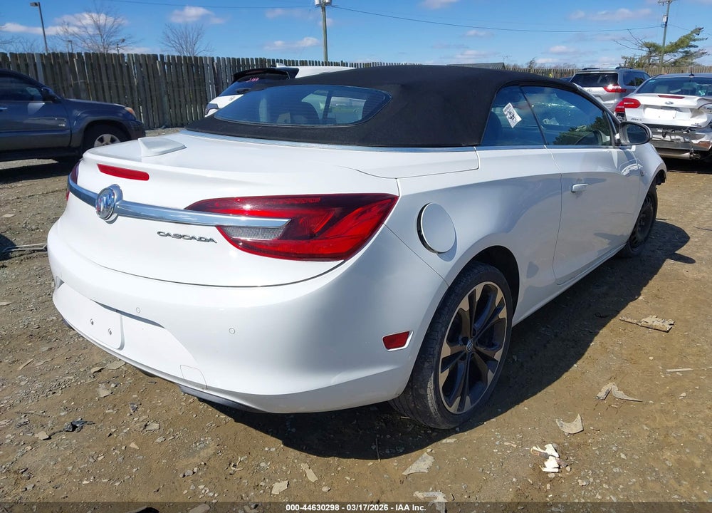 2019 BUICK CASCADA PR VIN: W04WH3N5XKG346005