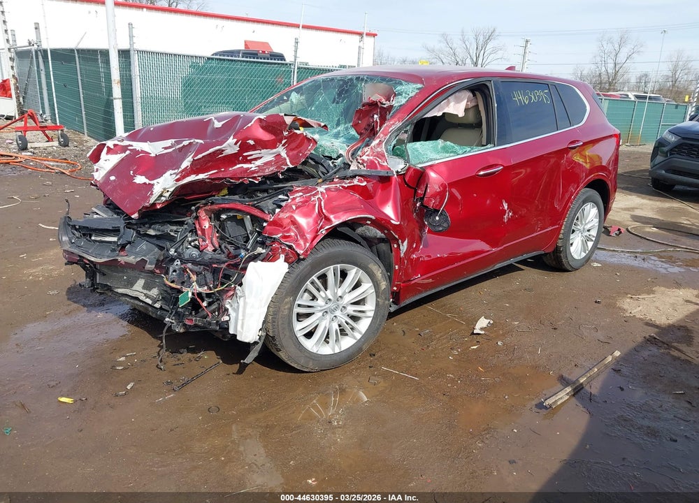 2018 BUICK ENVISION PREFERRED VIN: LRBFXBSA4JD009350