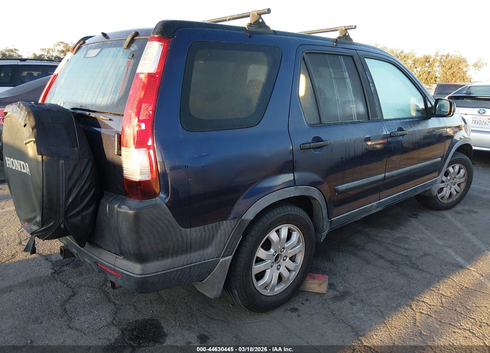 2006 HONDA CR-V EX VIN: JHLRD78846C019935