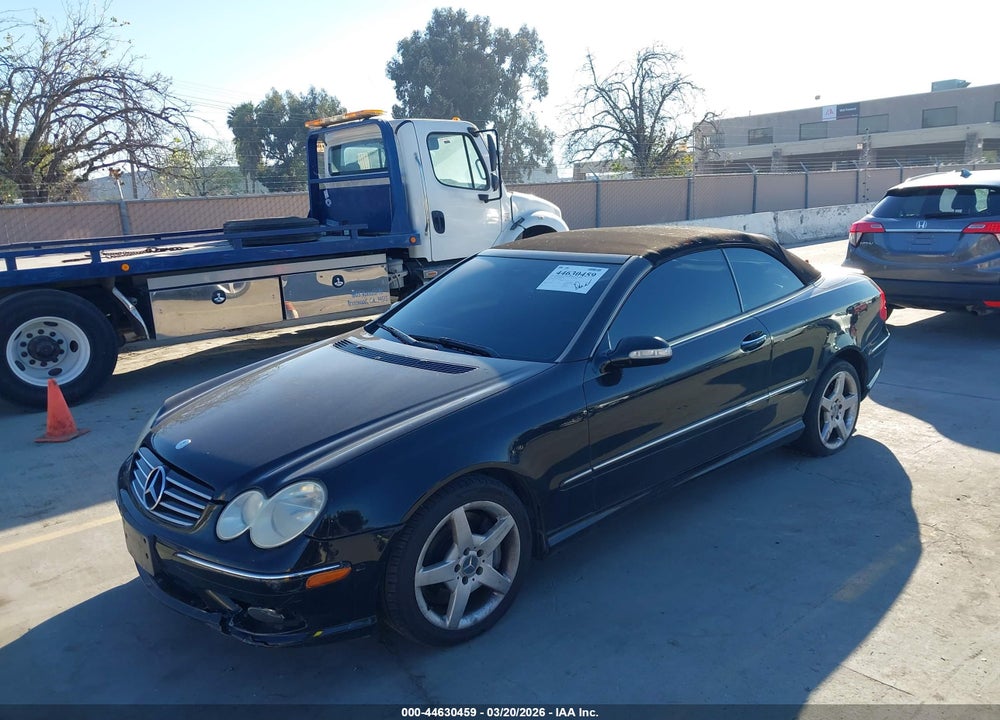 2005 MERCEDES-BENZ CLK 500 VIN: WDBTK75G95T043911