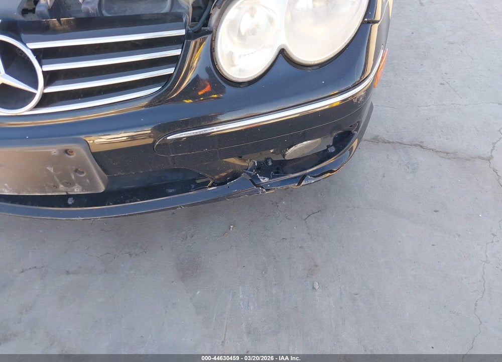 2005 MERCEDES-BENZ CLK 500 VIN: WDBTK75G95T043911