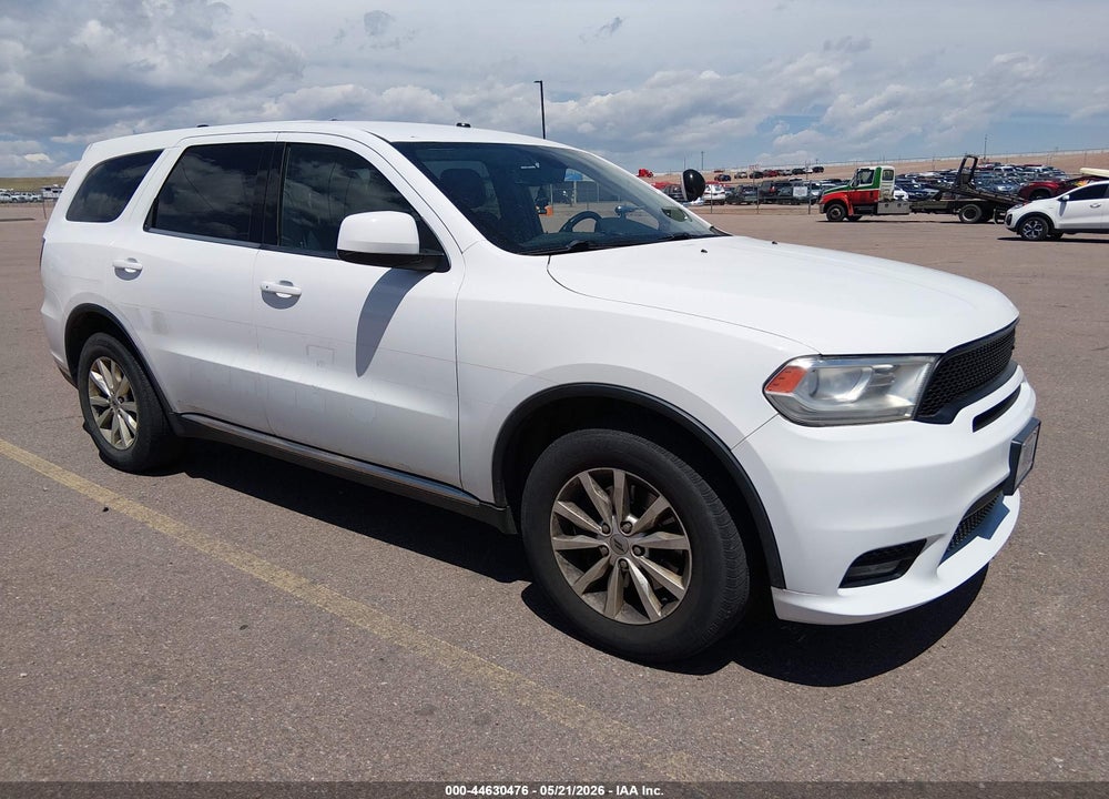 2020 DODGE DURANGO PURSUIT AWD VIN: 1C4RDJFG7LC248660