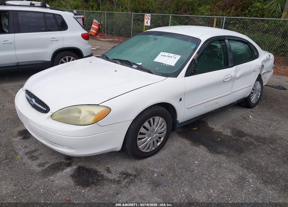 2002 FORD TAURUS LX VIN: 1FAFP52212A198057