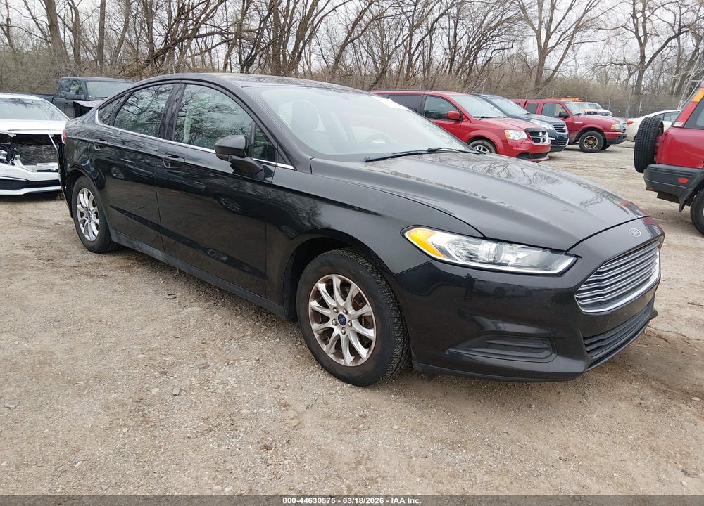 2015 FORD FUSION S VIN: 3FA6P0G78FR282945