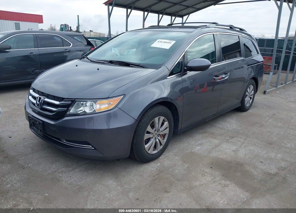 2014 HONDA ODYSSEY EX VIN: 5FNRL5H4XEB136082