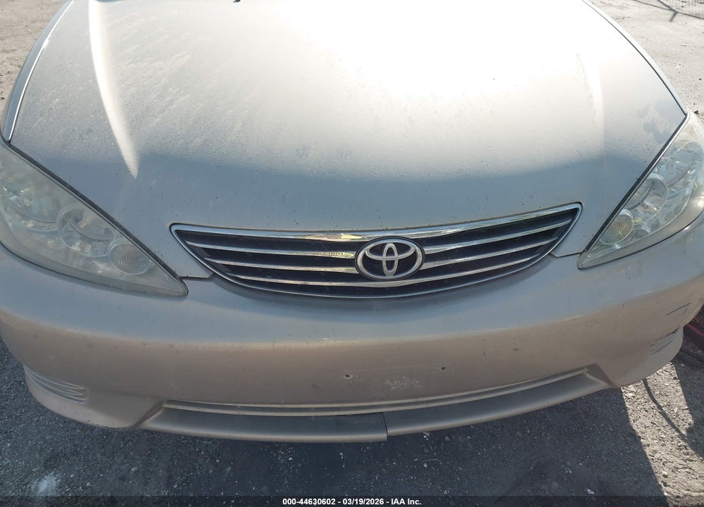 2005 TOYOTA CAMRY LE V6 VIN: 4T1BF30K65U110511