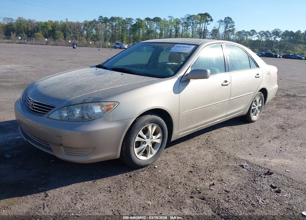 2005 TOYOTA CAMRY LE V6 VIN: 4T1BF30K65U110511