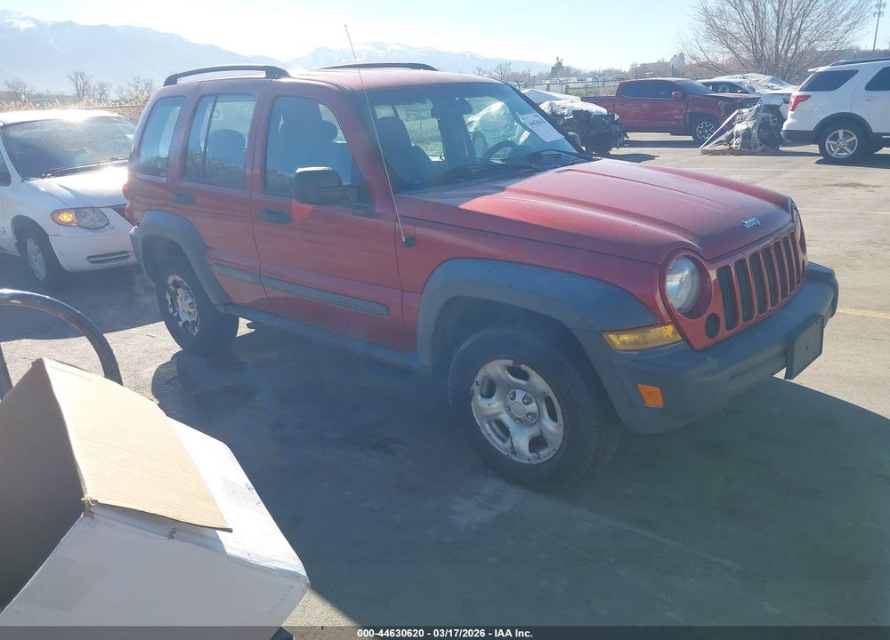 2006 JEEP LIBERTY SPORT VIN: 1J8GL48K16W268878