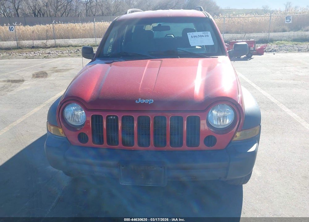 2006 JEEP LIBERTY SPORT VIN: 1J8GL48K16W268878