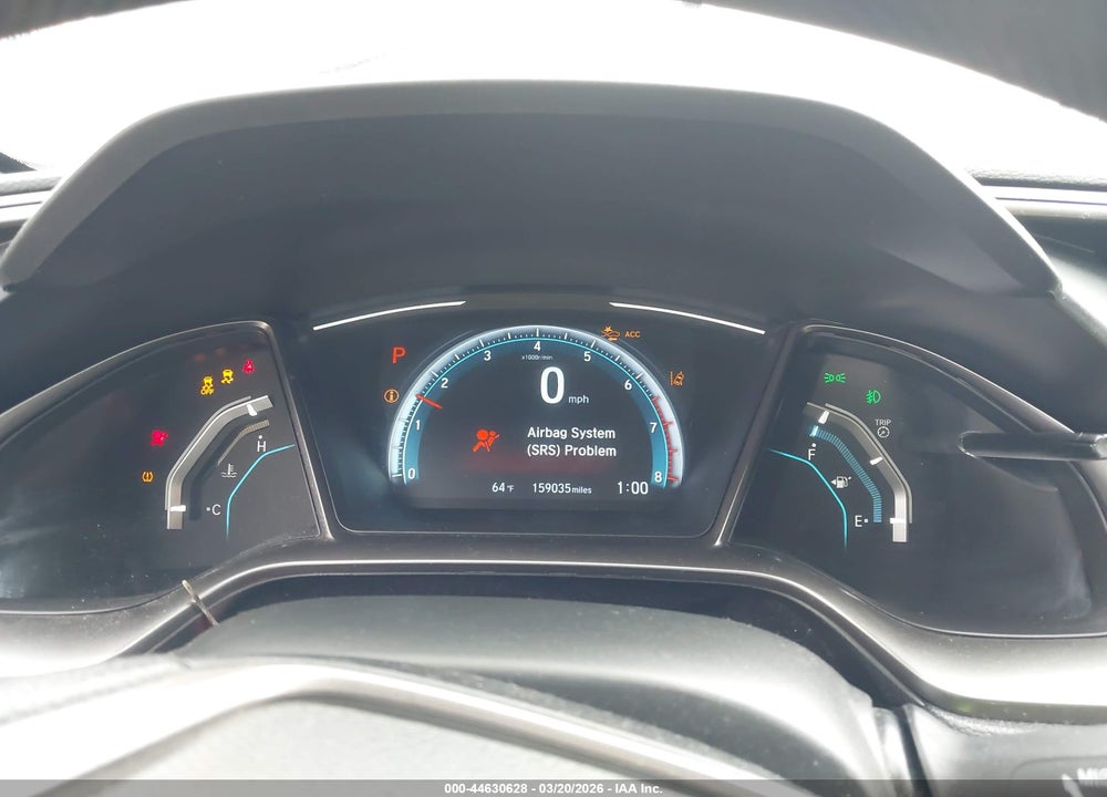 2019 HONDA CIVIC EX VIN: SHHFK7H64KU206060