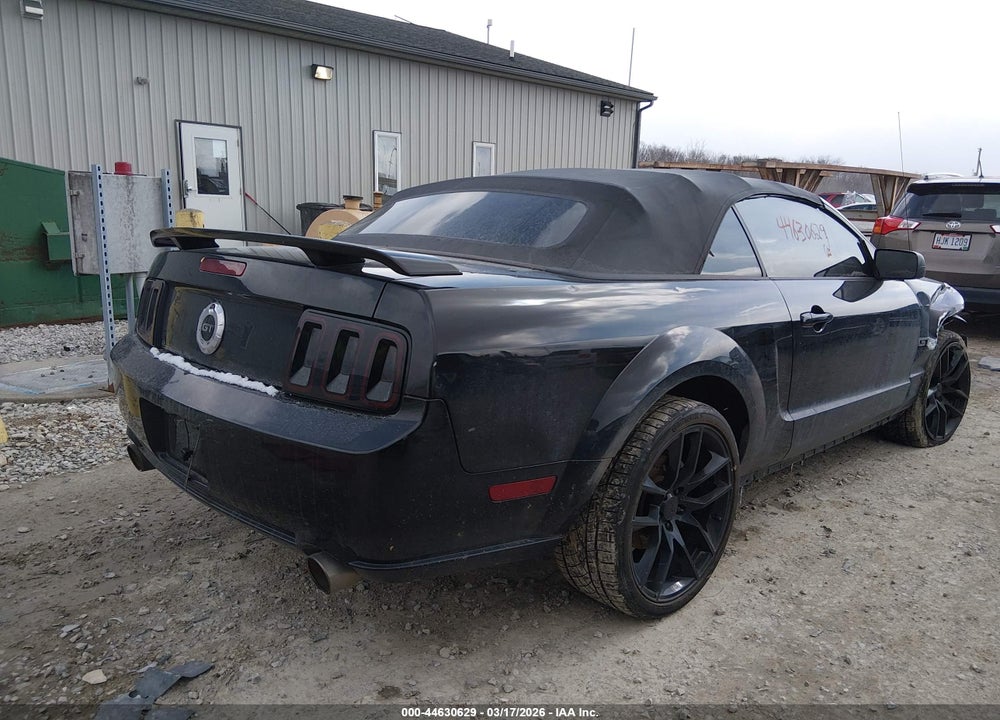 2006 FORD MUSTANG GT VIN: 1ZVHT85H765199998