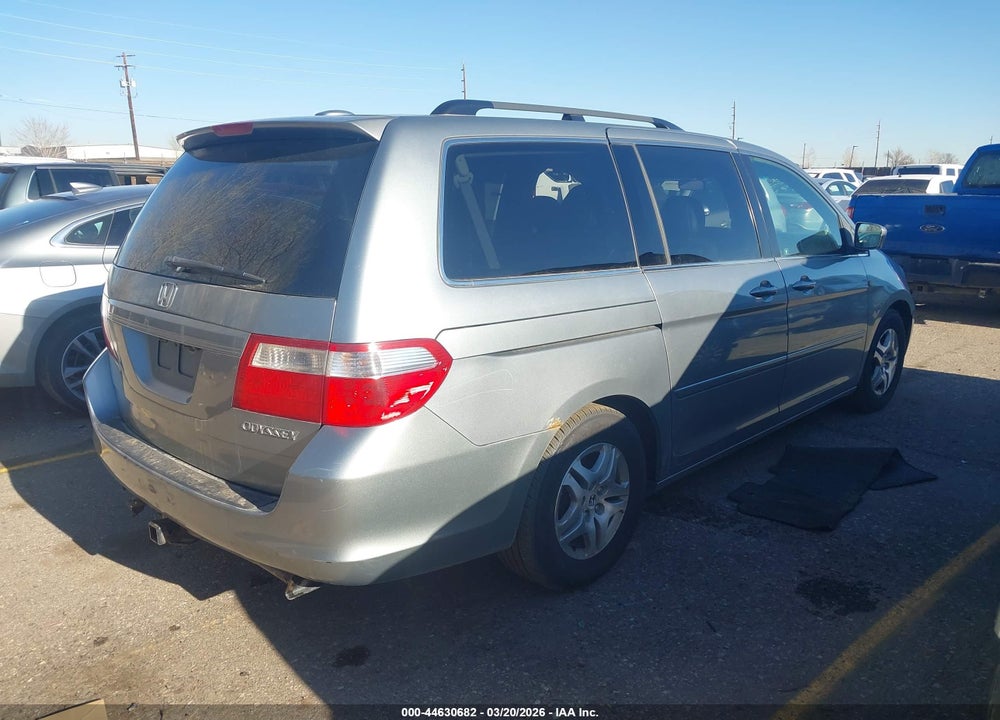 2005 HONDA ODYSSEY EX-L VIN: 5FNRL38765B092077