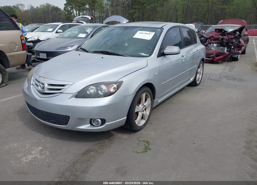 2004 MAZDA 3 S VIN: JM1BK343641141650