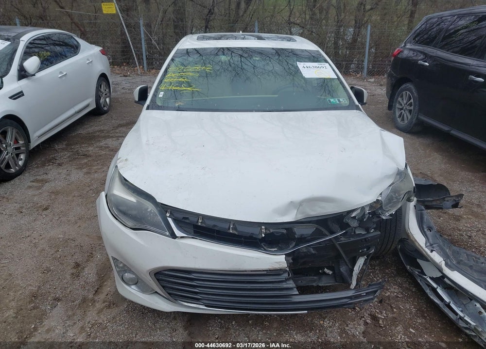 2013 TOYOTA AVALON LIMITED VIN: 4T1BK1EB7DU014653