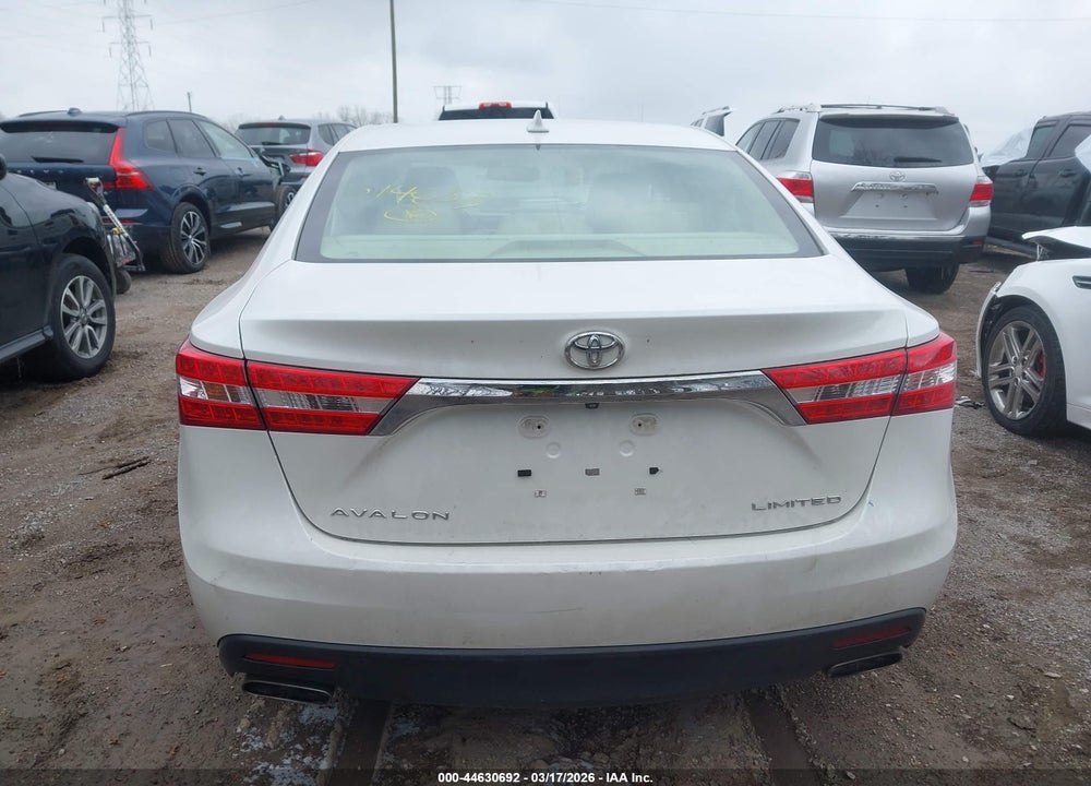 2013 TOYOTA AVALON LIMITED VIN: 4T1BK1EB7DU014653
