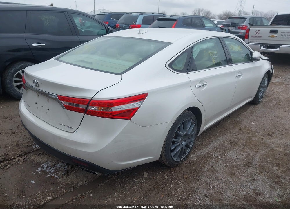 2013 TOYOTA AVALON LIMITED VIN: 4T1BK1EB7DU014653