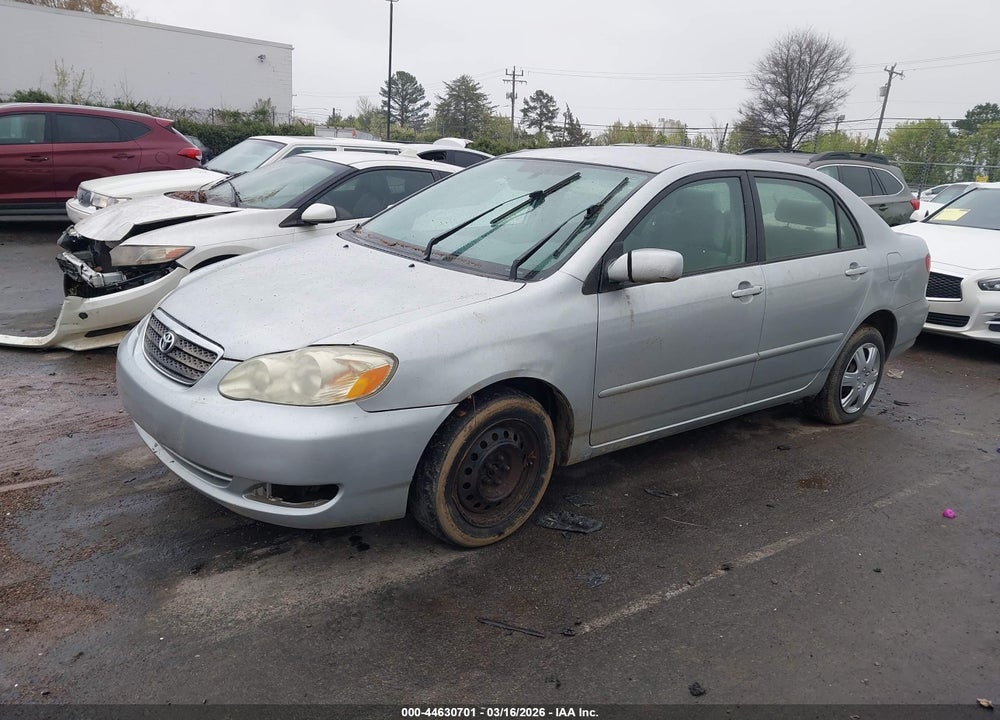 2007 TOYOTA COROLLA LE VIN: JTDBR32E670127984