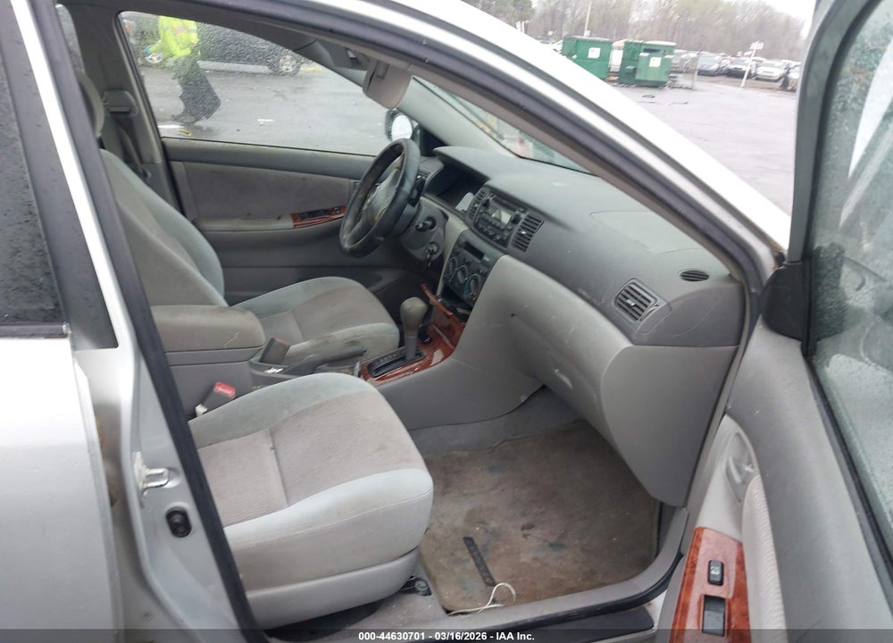 2007 TOYOTA COROLLA LE VIN: JTDBR32E670127984