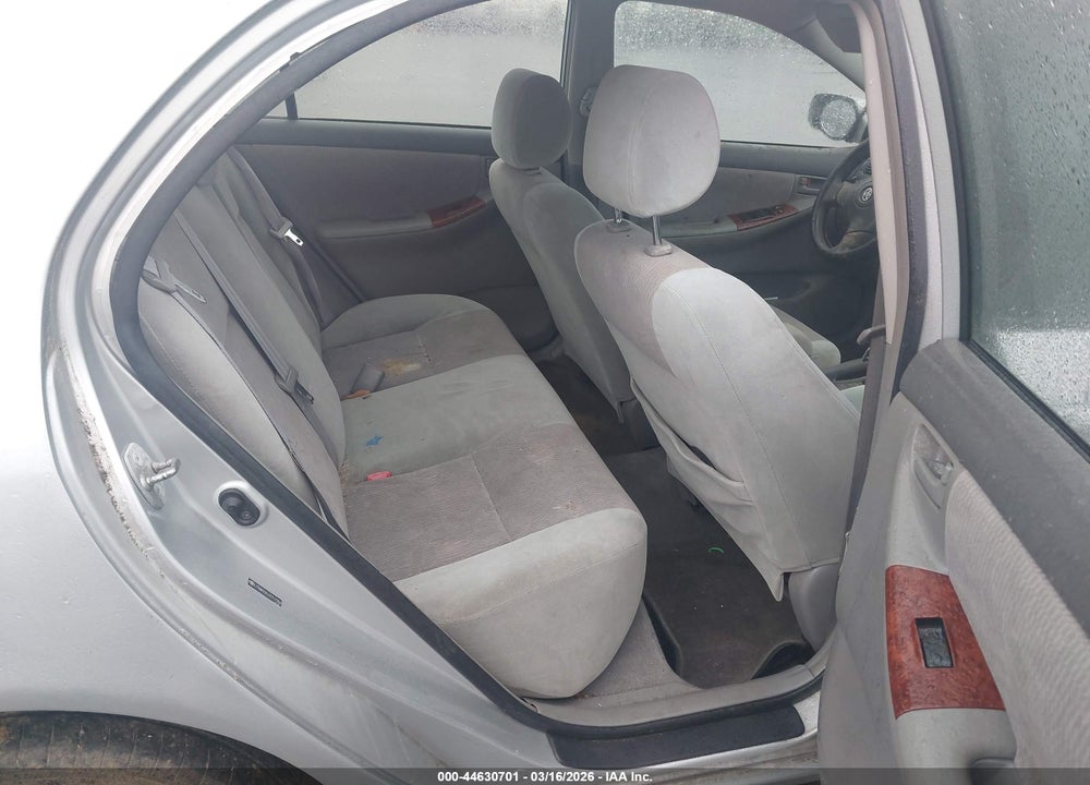 2007 TOYOTA COROLLA LE VIN: JTDBR32E670127984