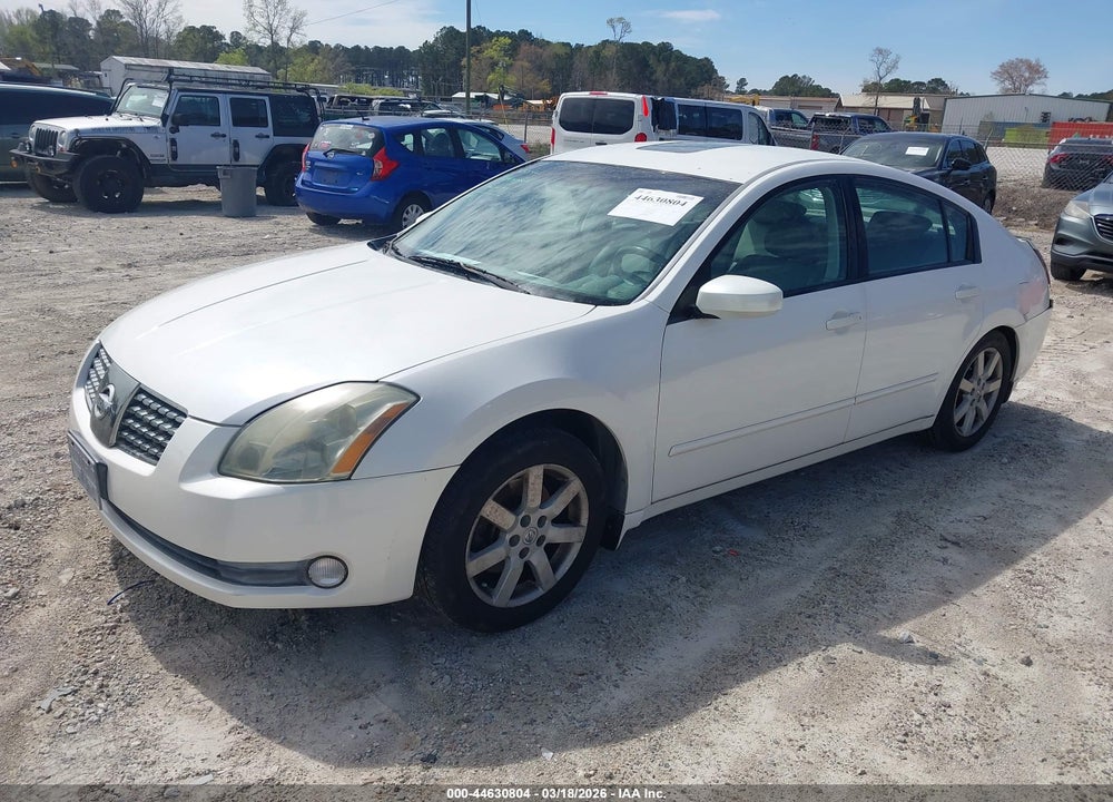 2004 NISSAN MAXIMA 3.5 SL VIN: 1N4BA41E64C905456