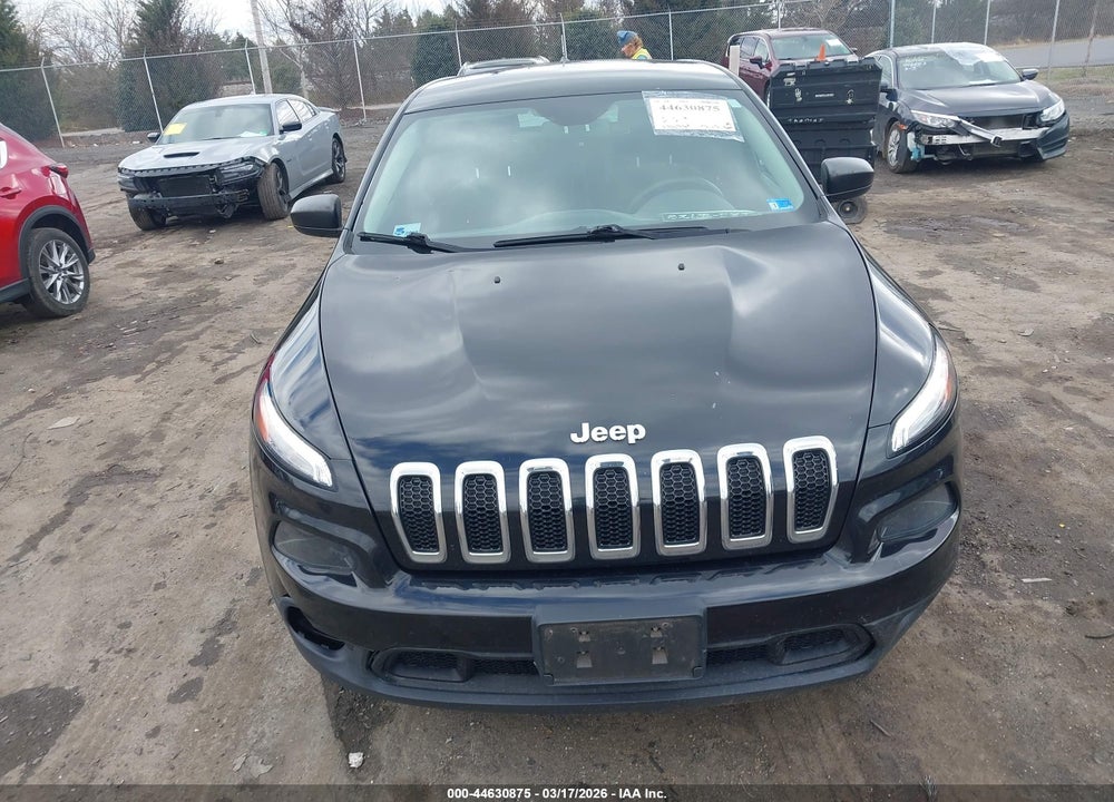 2015 JEEP CHEROKEE SPORT VIN: 1C4PJLAB9FW532592