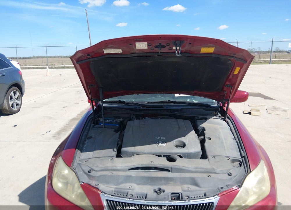 2006 LEXUS IS 250 VIN: JTHBK262762019891