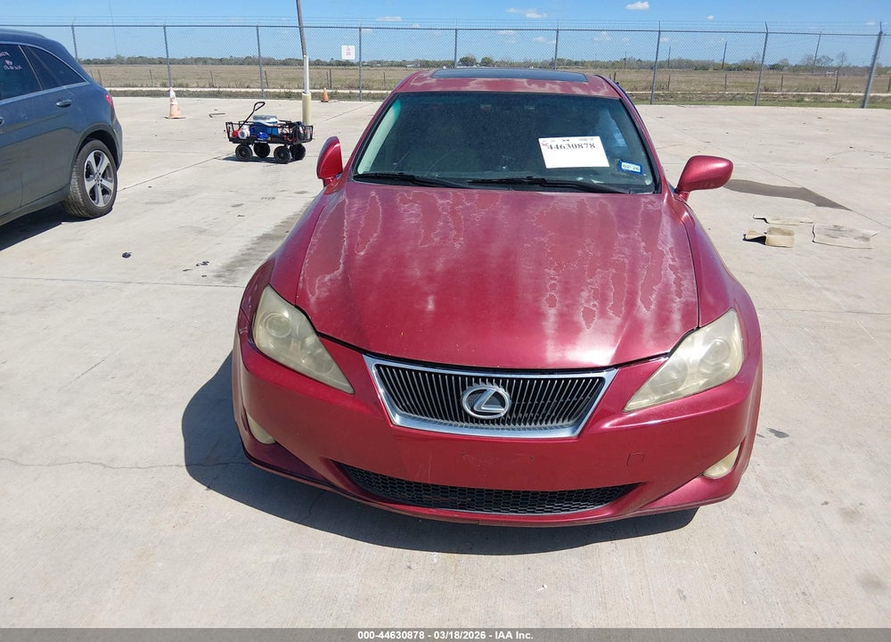 2006 LEXUS IS 250 VIN: JTHBK262762019891