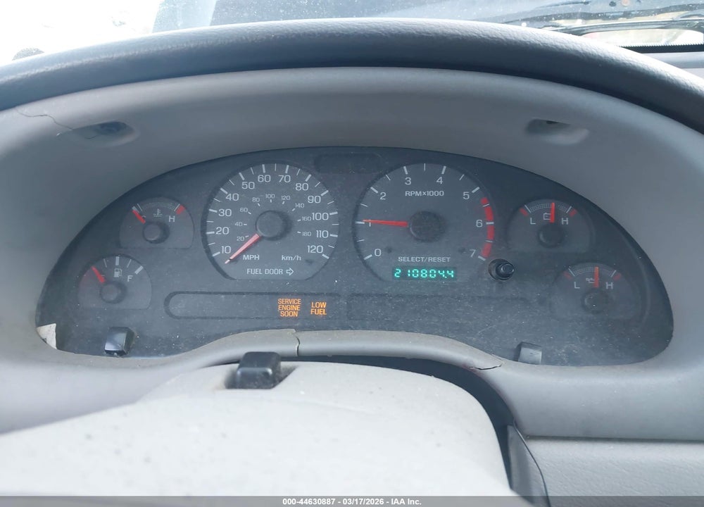 2000 FORD MUSTANG VIN: 1FAFP4048YF253257