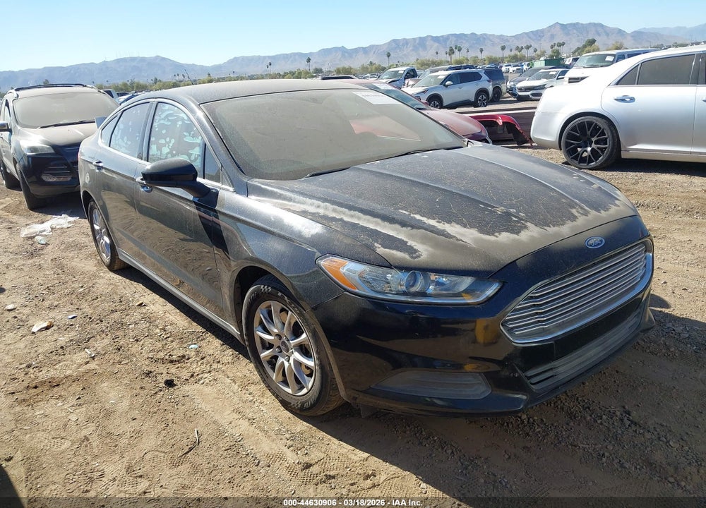 2016 FORD FUSION S VIN: 3FA6P0G7XGR337994