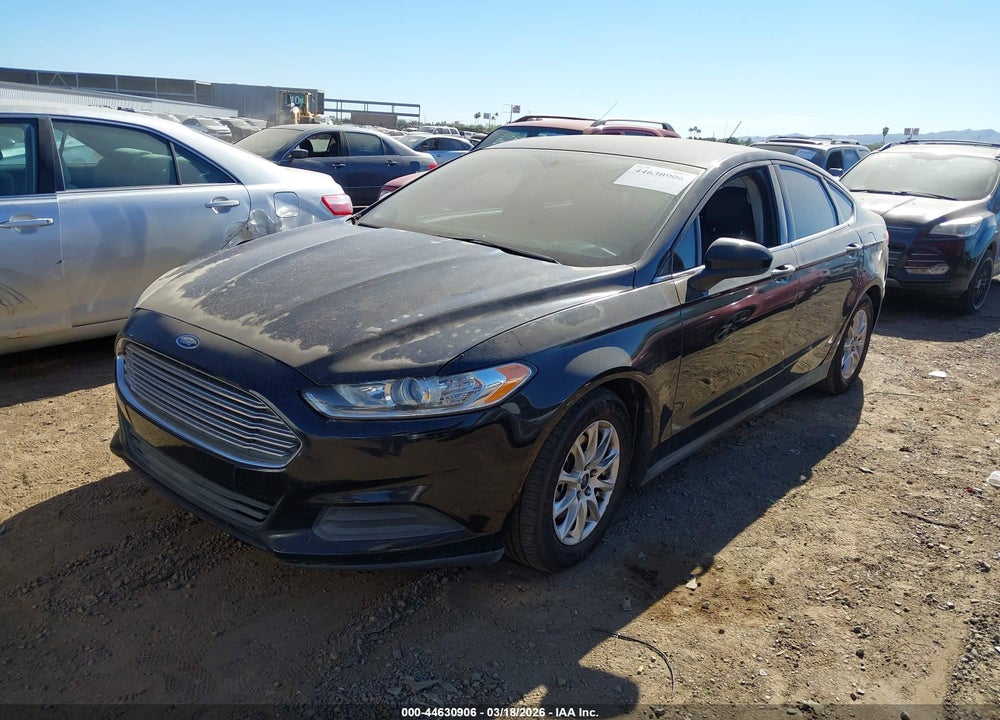 2016 FORD FUSION S VIN: 3FA6P0G7XGR337994