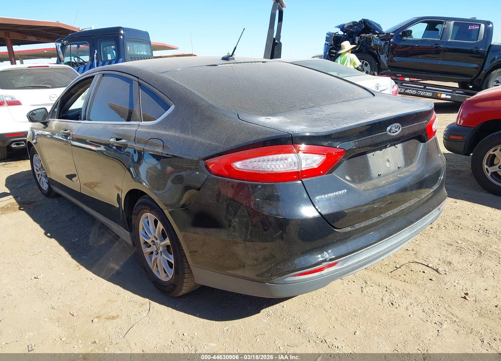 2016 FORD FUSION S VIN: 3FA6P0G7XGR337994